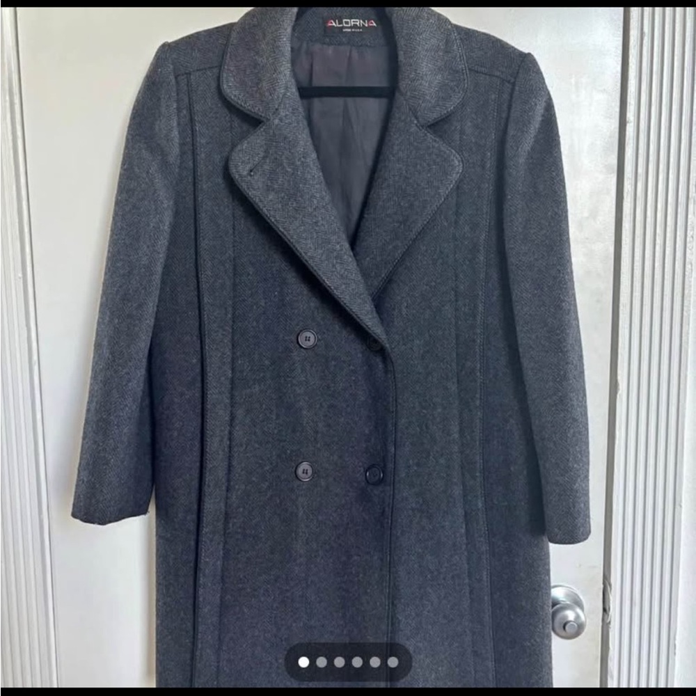 Women's Gray Wool Coat